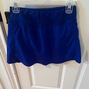Blue Athletic Skort
